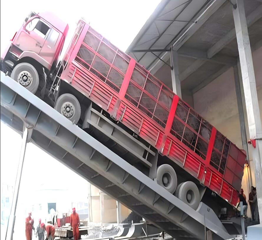 液壓翻板卸車(chē)機(jī)